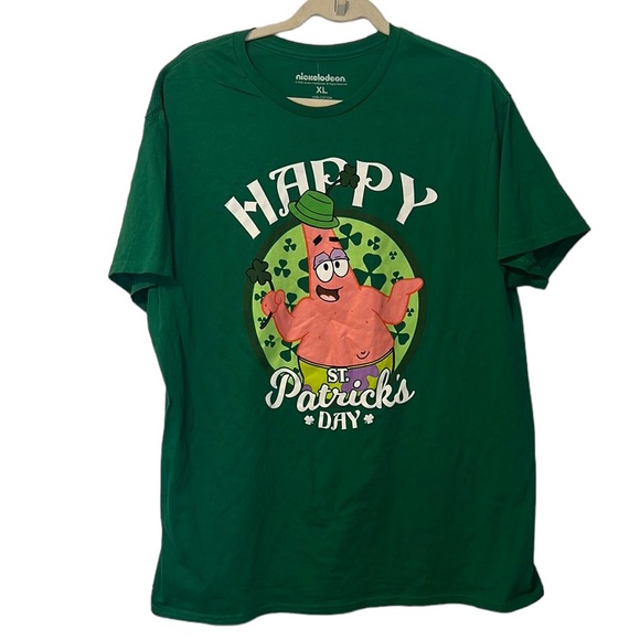 Nickelodeon Other - Men’s Patrick Star “St. Patrick’s Day” T-Shirt